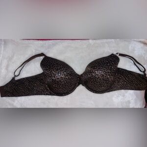 Victoria's Secret Animal Print Bra - Brown